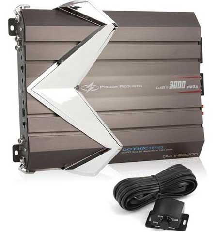 Power Acoustik OVN1-3000D. Технические характеристики OVN1-3000D.